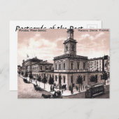 Oud Briefkaart - Warschau, Polen (Voorkant / Achterkant)