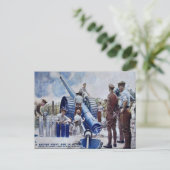 Oud Briefkaart - Wereldoorlog 1 (Staand voorkant)