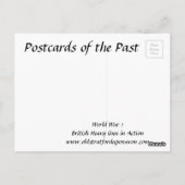Oud Briefkaart - Wereldoorlog 1 (Achterkant)