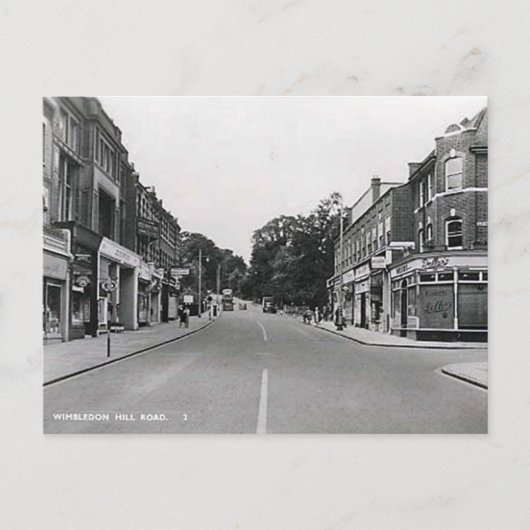 Oud Briefkaart - Wimbledon, Londen (Voorkant)
