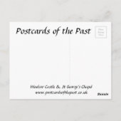 Oud Briefkaart - Windsor Castle (Achterkant)