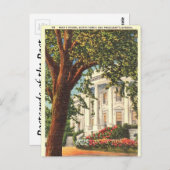 Oud Briefkaart - Witte Huis, Washington, DC (Voorkant / Achterkant)