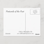 Oud Briefkaart - YMCA, Philadelphia PA (Achterkant)