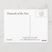 Oud Briefkaart - Zonnetijd, Landend, Cornwall (Achterkant)