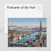 Oud Briefkaart - Zürich, Zwitserland (Voorkant / Achterkant)