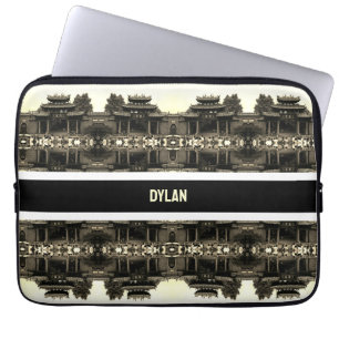Oud China Kanton Foshan vooroudertempel Laptop Sleeve