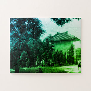 Oud Chinees Kanton martelarenpark Legpuzzel