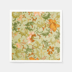 Oud Chinees Sieraad Jones Bloemen Servet
