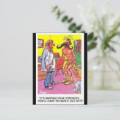 Oud Comic Briefkaart - (Staand voorkant)