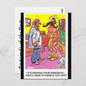 Oud Comic Briefkaart - (Voorkant / Achterkant)