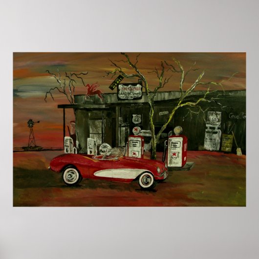 Oud Converteerbaar Poster voor videorecorder (Voorkant)