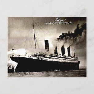 Oud Duits Briefkaart - Titanic