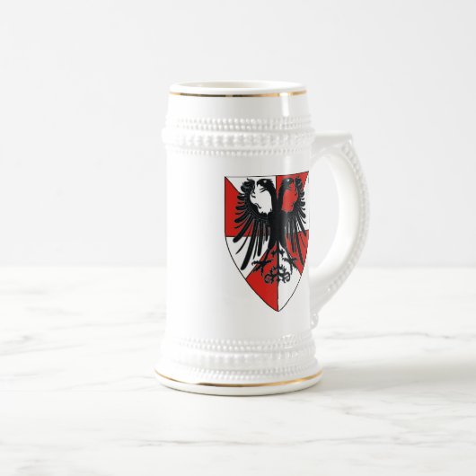 Oud Duitsland Beer Stein Bierpul (Voorkant rechts)