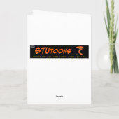 Oud echtpaar in bed grappig wenskaart kaart (Achterkant)