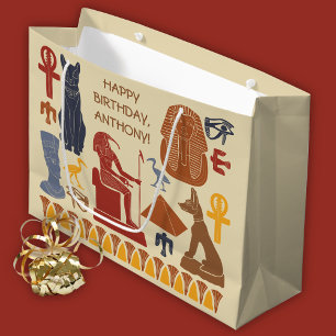Oud Egypte Egyptische Graphics Collage Groot Cadeauzakje