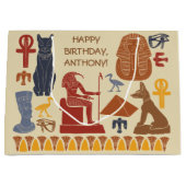 Oud Egypte Egyptische Graphics Collage Groot Cadeauzakje (Voorkant)