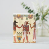 Oud, Egyptian art nouveau-stijl Briefkaart (Staand voorkant)