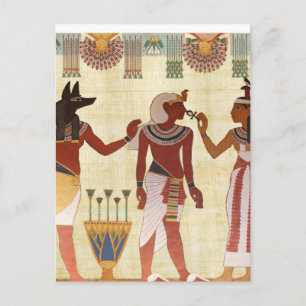 Oud, Egyptian art nouveau-stijl Briefkaart