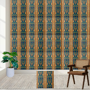Oud-Egyptisch- farao en Lotus Tegel Art Tegeltje