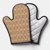 Oud Egyptisch motief schort Ovenwant (Voorkant / Achterkant)