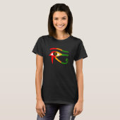Oud-Egyptisch Oog van Horus T-shirt (Voorkant volledig)