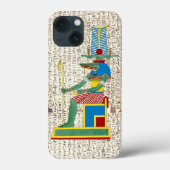 Oud-Egyptische God Sobek hiërogliefen ontwerp Case-Mate iPhone Case (Achterkant)