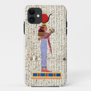 Oud-Egyptische godin hiërogliefen ontwerp iPhone 11 Hoesje