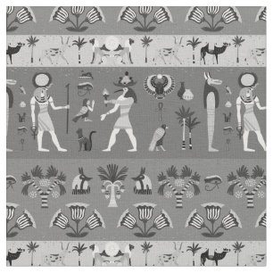 Oud-Egyptische tombe art mummie Stof