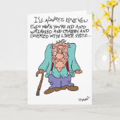 Oud en gerimpeld kaart (Gele Bloem)