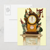 oud en nieuw Briefkaart (Voorkant / Achterkant)