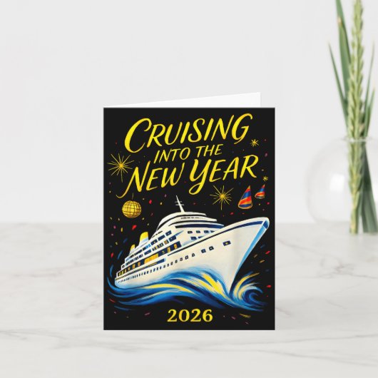 Oud en Nieuw Cruise 2026 Zeilen het Nieuwe Jaar In Kaart (Voorkant)