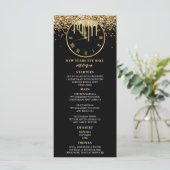 Oud en Nieuw Dinner Menu (Staand voorkant)