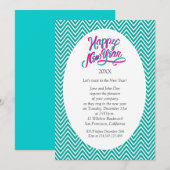 Oud en Nieuw-feestvieringen Kaart (Voorkant / Achterkant)