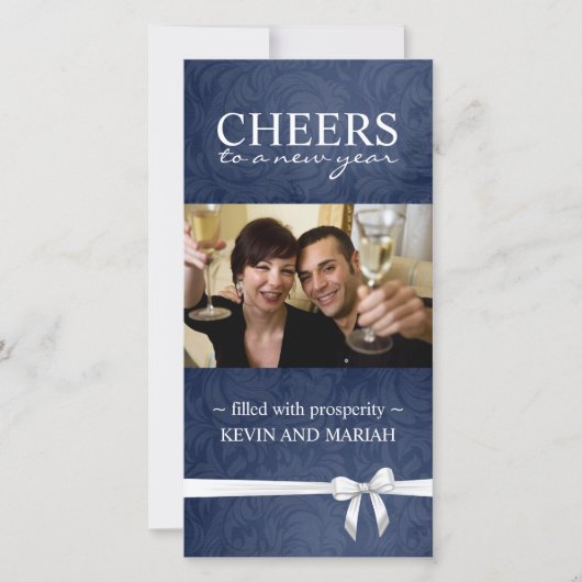 Oud en Nieuw Foto Kaarten (Voorkant)