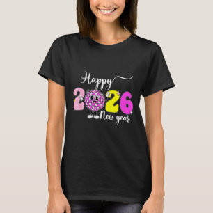 Oud en Nieuw Hallo 2026 Gelukkig Nieuwjaar 2026 Sc T-shirt