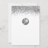 Oud en Nieuw Laatste Disco van het Jaar Kaart (Achterkant)