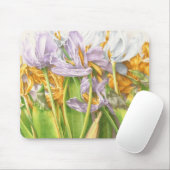 Oud en onderweg Mousepad Muismat (Met muis)