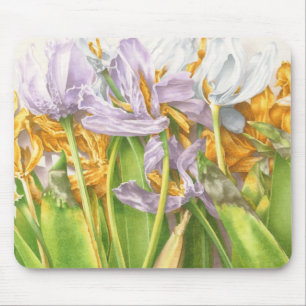 Oud en onderweg Mousepad Muismat