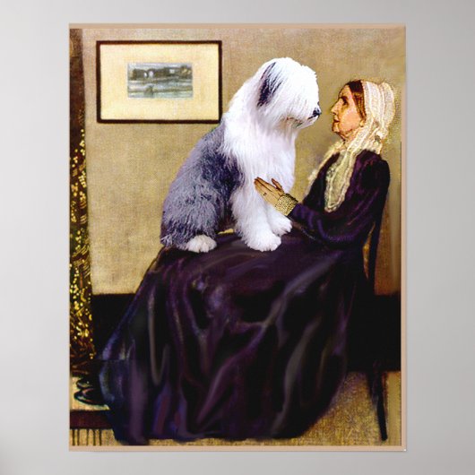 Oud-Engels 1 - Fluiters Moeder Poster (Voorkant)