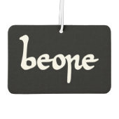 Oud Engels Beer Luchtverfrisser (Achterkant)