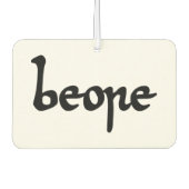 Oud Engels Beer Luchtverfrisser (Voorkant)