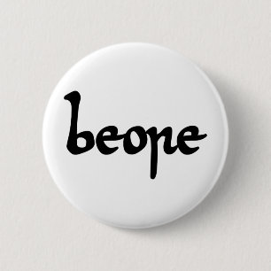 Oud Engels Beer Ronde Button 5,7 Cm