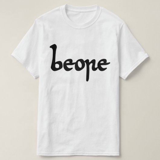 Oud Engels Beer T-shirt (Design voorkant)