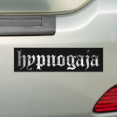 OUD ENGELS BUMPERSTICKER (Op auto)