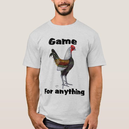 Oud Engels Game Bantam Tshirt (Voorkant)