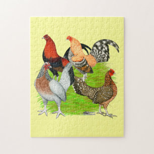Oud Engels Game Quartet Legpuzzel