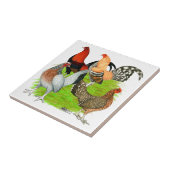 Oud Engels Game Quartet Tegeltje (Zijkant)