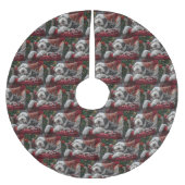 Oud Engels herdershond Kerstfeest Kerstboom Rok (Voorkant)