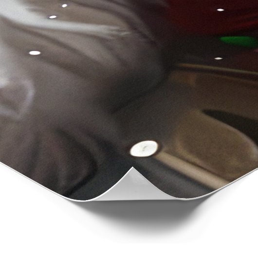 Oud Engels herdershond Kerstfeest Poster (Hoek)