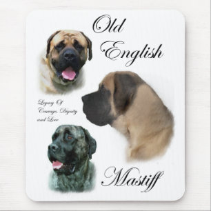 Oud Engels Mastiff Gifts Muismat